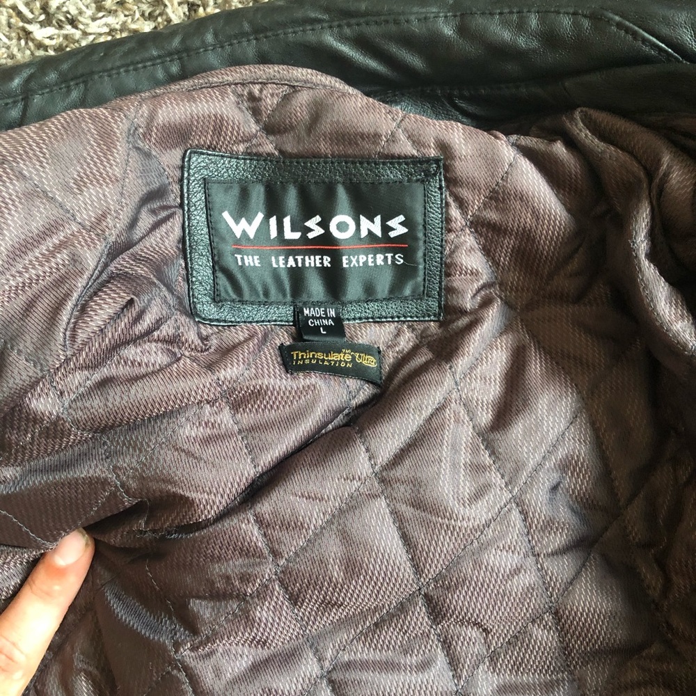 Leather jacket